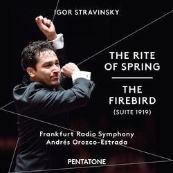 Stravinsky / Frankfurt Radio Symphony / Orozco Rite Of Spring - The Firebird SACD CD