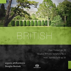 Elgar Holst Argovia Philharmonic British (Hybr) SACD CD