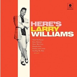 Larry Williams Here's Larry Williams + 2 Bonus Tracks 180gm Vinyl LP