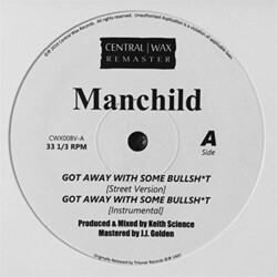 Manchild Got Away With Some Bullshit Vinyl LP
