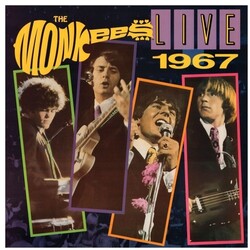 Monkees Live 1967 180gm ltd Coloured Vinyl LP +g/f
