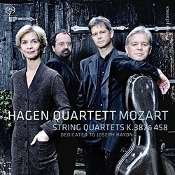 MozartW.A. / Hagen Quartett Mozart: String Quartets K.387 & 458 SACD CD