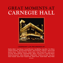 Various Great Moments At Carnegie Hall CD Box Set