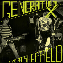 Generation X Live At Sheffield Vinyl LP