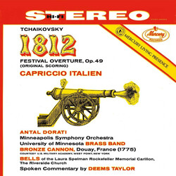 Pyotr Ilyich Tchaikovsky / Antal Dorati / Minneapolis Symphony Orchestra / University Of Minnesota Brass Band 1812 Festival Overture, Op. 49 (Original