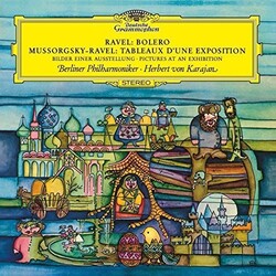 Mussorgsky / Karajan / Berliner Philharmoniker Pictures At An Exhibition / Ravel: Bolero 180gm Vinyl LP