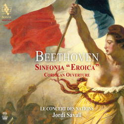 Jordi Beethoven / Savall Symphony No.3 - Coriolan Overture SACD CD