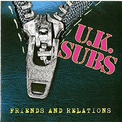 Uk Subs Friends & Relations Vinyl LP