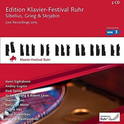 Sibelis / SigfridssonHenri / GugninAndrey / Spri Sibelius Grieg Scriabin: Edition Klavier-Festival 3 CD