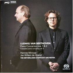 Ludwig van Beethoven / Hannes Minnaar / Jan Willem de Vriend / The Netherlands Symphony Orchestra Piano Concertos Nos. 1 & 2 SACD