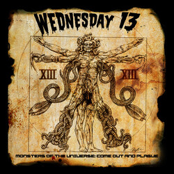 Wednesday 13 Monsters Of The Universe: Come Out & Plague Vinyl 2 LP