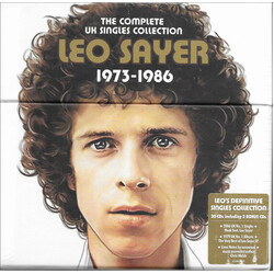 Leo Sayer The Complete UK Singles Collection 1973-1986 CD Box Set