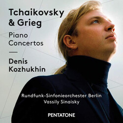 Pyotr Ilyich Tchaikovsky / Edvard Grieg / Denis Kozhukhin / Rundfunk-Sinfonieorchester Berlin / Vassily Sinaisky Piano Concertos SACD