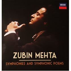 Zubin Mehta Symphonies And Symphonic Poems CD Box Set