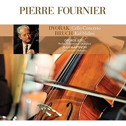 Pierre Fournier Dvorak, Cello Concerto - Berlin Philarmonic Orchestra & Bruch, Kol Nidrei  - Lamoureux Orchestrs Vinyl LP