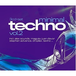 Various Artist Minimal Techno Vol 2 3 CD