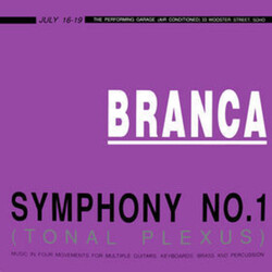 Glenn Branca Symphony No. 1 (Tonal Plexus) VINYL 2 LP
