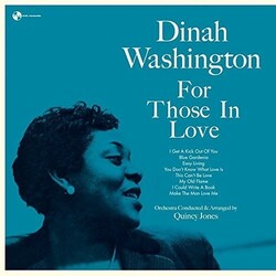 Dinah Washington For Those In Love + 2 Bonus Tracks Vinyl LP