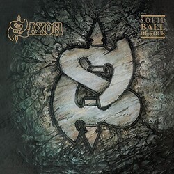 Saxon Solid Ball Of Rock Coloured Vinyl LP