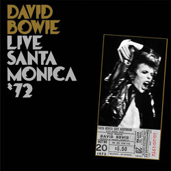 David Bowie Live Santa Monica 72 Vinyl 2 LP
