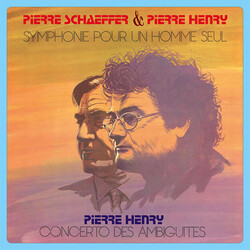 SchaefferPierre / PierreHarvey Symphone Pour Un Homme Seul - Concerto Des Vinyl LP