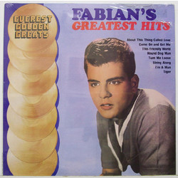 Fabian Greatest Hits Vinyl LP