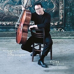 Yo-Yo Ma Simply Baroque Vinyl 2 LP