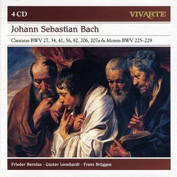 V/A Bach: Cantatas Bwv 27 34 41 56 82 2 box set 4 CD