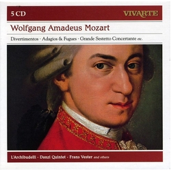 L'Archibudelli Mozart: Divertimentos Adagios & Fugues box set 5 CD