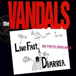 Vandals Live Fast Diarrhea VINYL LP