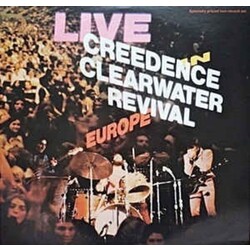 Ccr ( Creedence Clearwater Revival ) Live In Europe Vinyl 2 LP