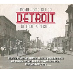 Various Artist Down Home Blues: Detroit 3 CD