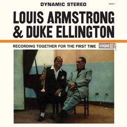 Louis Armstrong & Duke Ellington Recording Together vinyl LP