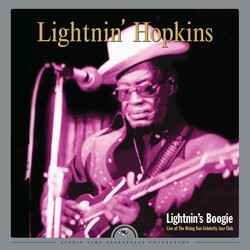 Lightnin Hopkins Lightnin's Boogie: Live At The Rising Sun Celebrit Vinyl 2 LP