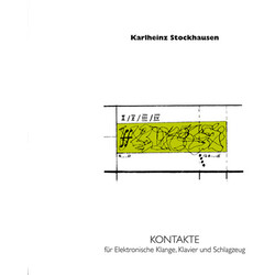Karlheinz Stockhausen Kontakte Vinyl LP
