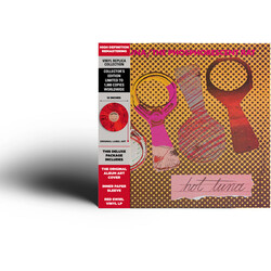 Hot Tuna Phosphorescent Rat (Red Swirl) Coloured Vinyl LP +g/f