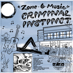 Criminal Instinct Zone 6 Music Blue Vinyl LP