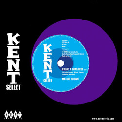 Maxine Brown / Sonny Turner (2) / Sound Limited I Want A Guarantee / Now That You're Gone Vinyl
