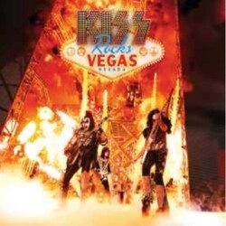 Kiss Kiss Rocks Vegas Vinyl 3 LP +g/f