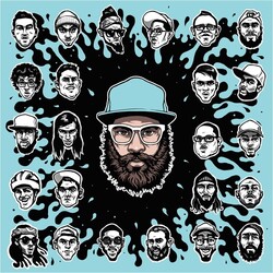 Dr. Dundiff & Friends Dr. Dundiff & Friends Blue Vinyl LP