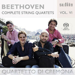 Ludwig van Beethoven / Quartetto Di Cremona Complete String Quartets Vol.6 SACD