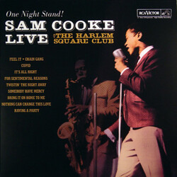 Sam Cooke ONE NIGHT STAND: LIVE AT HARLEM SQUARE  ltd Vinyl LP