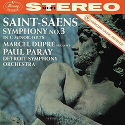 Saint-Saens / Dupre / Paray / Detroit Symphony Orc Symphony No 3 In C Minor Op 78 - Organ 180gm Vinyl LP