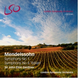 Mendelssohn / London Symphony Orchestra Mendelssohn: Symphonies 1 & 4 + Blu-ray SACD CD