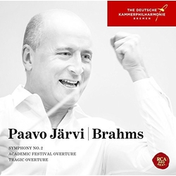 Paavo Brahms / Jarvi Brahms:symphony 2 Tragic Overture SACD CD
