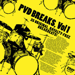 Pat Van Dyke Pvd Breaks Vol 1 (Royalty Free Breaks) Vinyl LP