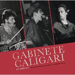 Gabinete Caligari En Madrid Directo 1984 Vinyl 2 LP