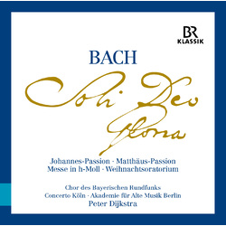 Johann Sebastian Bach / Peter Dijkstra / Chor Des Bayerischen Rundfunks / Concerto Köln / Akademie Für Alte Musik Berlin Bach Soli Deo Gloria CD