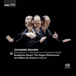 Brahms Hague Philharmonic Willem De Vriend Brahms Serenade No 1 Variations On A Theme SACD CD