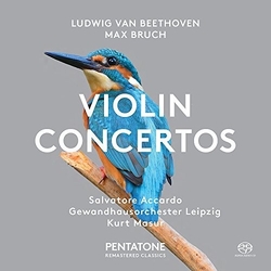 Ludwig van Beethoven / Max Bruch / Salvatore Accardo / Gewandhausorchester Leipzig / Kurt Masur Violin Concertos SACD